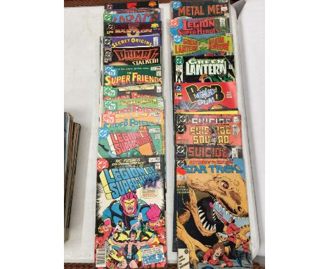 A COLLECTION OF 30 DC COMICS, TO INCLUDE STAR TREK, THE GREEN LANTERN, SUICIDE SQUAD, SHAZAM ETC. DATED 1986 - 1995 