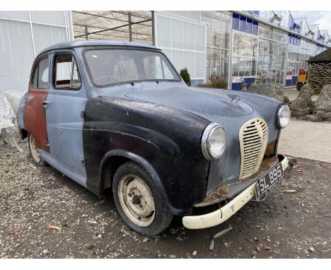 AN AUSTIN A30 / A35 UNFINISHED PROJECT FROM A DECEASED ESTATE REGISTERED OCT 1954 800CC ENGINE STARTS AND RUNS AND IS BELIEVE