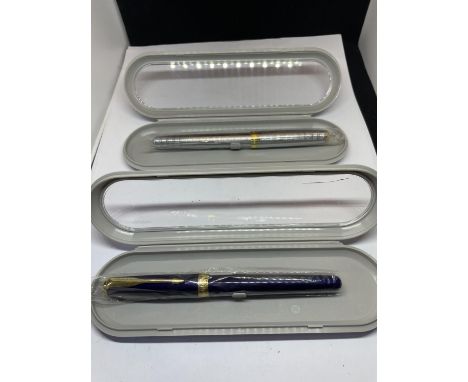 1029: Parker The Calligraphy Set Fountain Pen with nibs