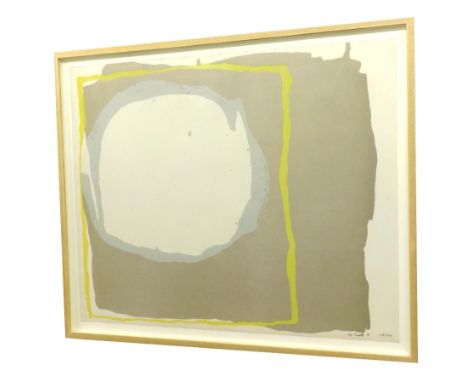 William Scott CBE RA (1913-1989) - 'Iona', signed and dated 1961, limited 166/300 lithograph print, 19.5" x 24"