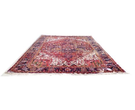 Persian Heriz carpet, 162" x 126"