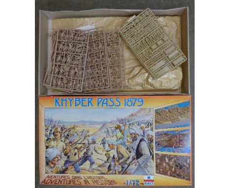 An Esci Indian Wars Adventures in History scale model kit, Khyber Pass 1879