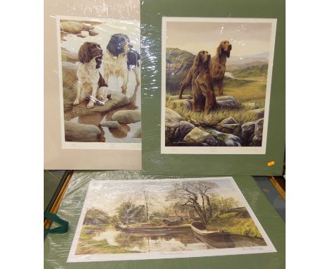 Nigel Hemming (b.1957) - Wet and Dry, limited edition lithograph, signed and numbered in pencil to the margin 161/600, 45 x 3