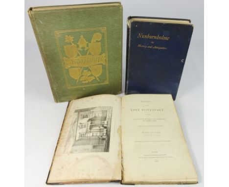 "History of the Parish and Manor House of Bishopthorpe" by John R Keble dated 1905, "Nunburnholme; its History and Antiquitie