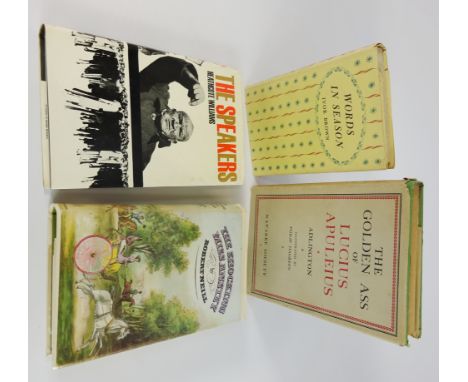 "Words in Season" by Ivor Brown published 1961 with dust jacket, "The Golden Ass of Lucius Apuleius" by William Adlington wit