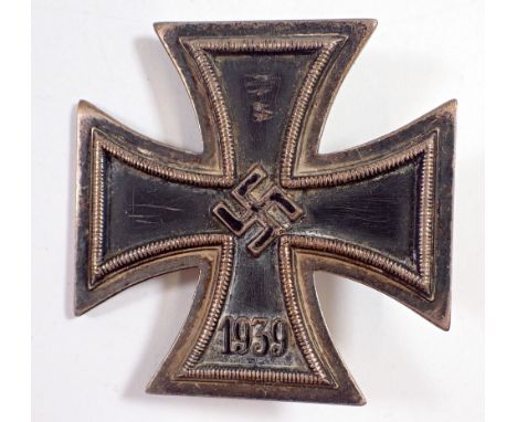 A WWII nonmagnetic 'Ironcross' first class, stamped 113, Hermann Aurach, Dresden