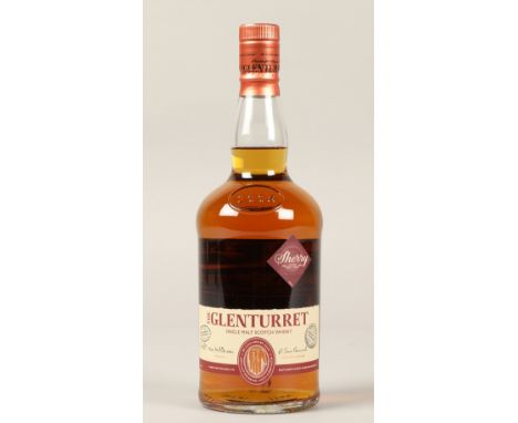 The Glenturret Sherry Cask Edition single malt scotch whisky, 70cl, 43% vol.