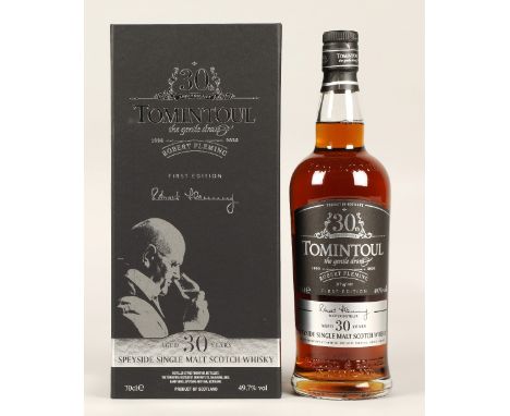 Tomintoul Limited First Edition The Robert Fleming Anniversary 30 years old Speyside single malt scotch whisky, Bottle no 217