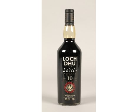 Mannochmore Loch Dhu the Black Whisky 10 years old single malt scotch, 70cl, 40% vol.