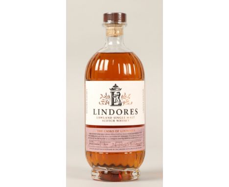 The Casks of Lindores Lowland wine cask single malt scotch whisky, Limited bottling, 700ml, 49.4% vol.
