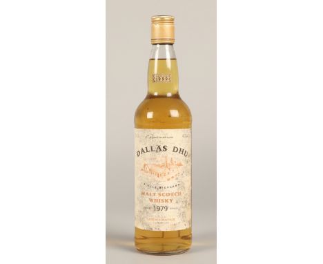 Dallas Dhu 1979 single Highland malt scotch whisky, Bottled by Gordon &amp; MacPhail, 70cl, 40% vol.
