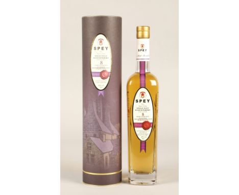 Spey 8 years old limited edition single cask single malt scotch whisky, Bottled for the Spirit of Speyside Whisky Festival by