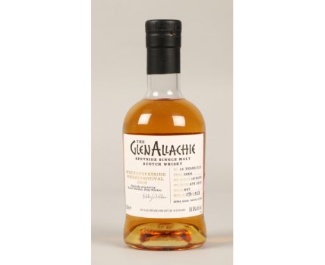 The GlenAllachie Spirit of Speyside Whisky Festival 2018 speyside vintage 2006 12 years old single malt scotch whisky, Distil