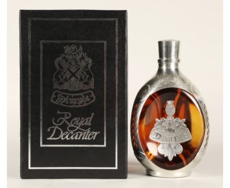 Haig Dimple Royal Pewter blended scotch whisky, Contained in a decanter shaped bottle with presentation box.