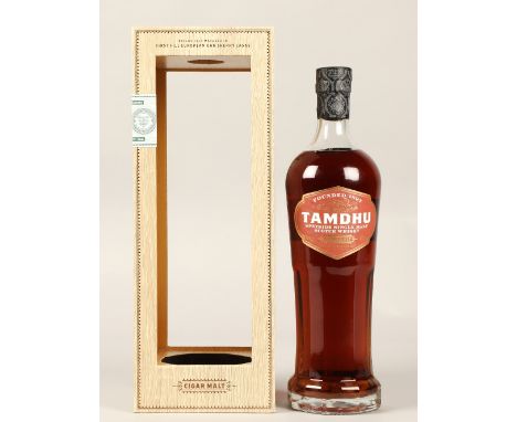 Tamdhu Limited Release Cigar Malt Speyside single malt scotch whisky, Matured from Sherry Oak Casks, 70cl, 53.8% vol, boxed.