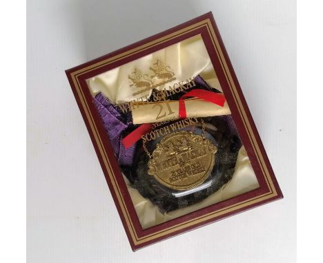 WHYTE &amp; MACKAY 21 YEAR OLD Scotch Whisky, 75cl, 40% volume, with scroll, in presentation box 