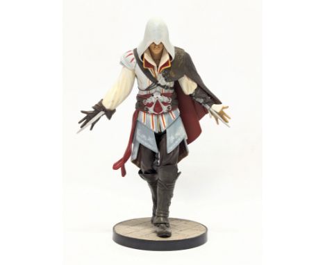 An Assassin's Creed II Collectors Edition Model Figure of Ezio Auditore da Firenze. By Ubisoft. 22.5cm 