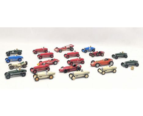 A collection of model cars including Matchbox, Lledo, Brumm, etc 