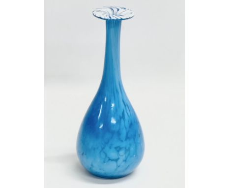 A 1950’s/60’s Art Glass vase. Probably by Orrefors, Sweden. 24cm 