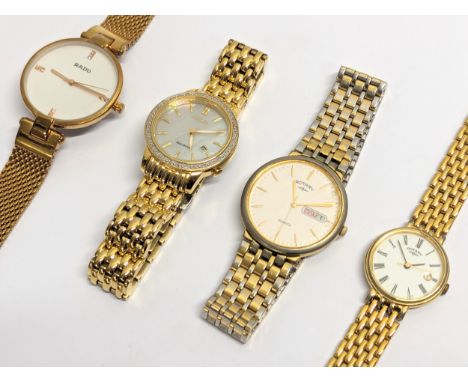 A quantity of ladies watches including Rotary and Citizen, etc. 