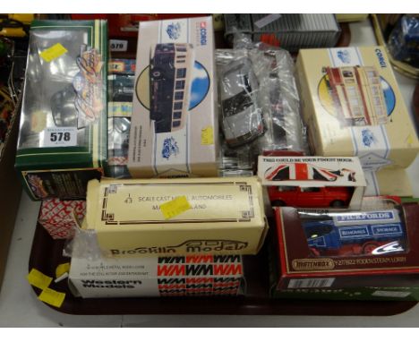 A parcel of boxed Corgi & other Diecast toy vehicles