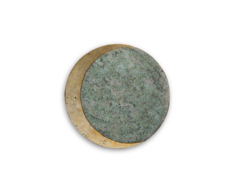 FABRICE SAMYN (born 1981)Sans titre de la  serie Toward Total Eclipse 2015Miroir chinois en bronze ancien partiellement poliC