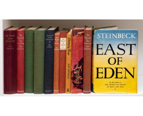 NO RESERVE Steinbeck (John) East of Eden, dust-jacket, portions of loss to spine ends, chipped and nicked along edges, 1952; 
