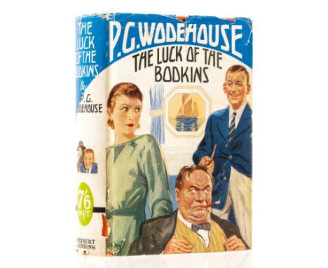 Wodehouse (P.G.) The Luck of the Bodkins, first edition, very light toning to endpapers, original variant orange cloth, dust-