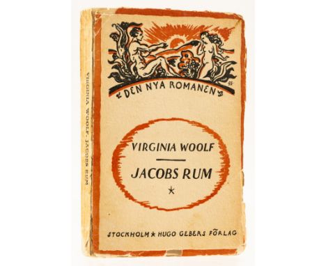 NO RESERVE Woolf (Virginia) Jacob's Rum, first Swedish edition, original wrappers, creasing to spine, chipping to extremities