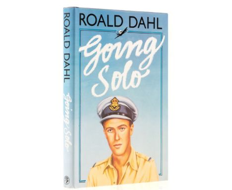 Dahl (Roald) Going Solo, first edition, signed by the author on half-title, illustrations, original boards, dust-jacket, a fi