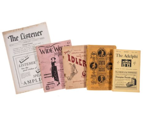 Literary Magazines.- The Wide World Magazine, vol.1, issue 1, light rubbing and discolouration to spine, April 1898 § Middlet