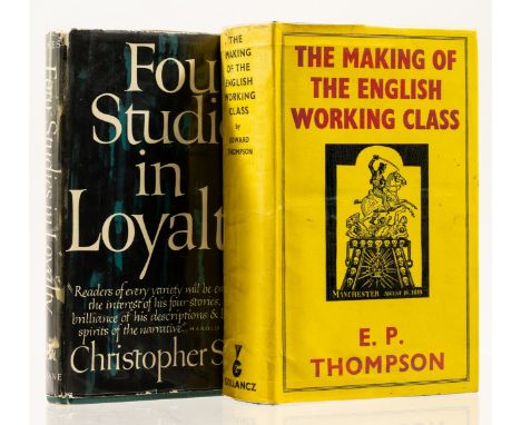 Thompson (Edward) The Making of the English Working Class, first edition, light toning strip on endpapers, wrappers laminated