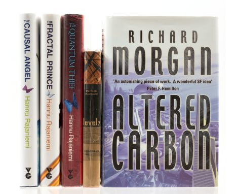 NO RESERVE Morgan (Richard) Altered Carbon, signed by the author on title, jacket with very slight fading to spine, 2002 § Ro