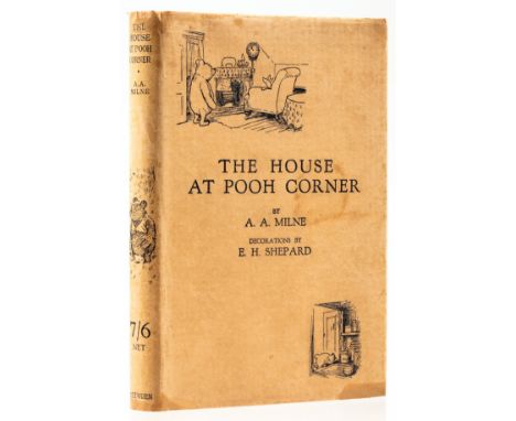NO RESERVE Milne (A. A.) The House at Pooh Corner, first edition, illustrations by E. H. Shepard, ink gift inscription dated 