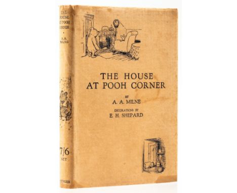 NO RESERVE Milne (A. A.) The House at Pooh Corner, first edition, illustrations by E. H. Shepard, ink gift inscription dated 