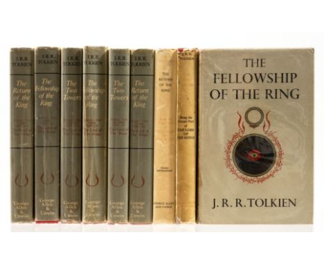 Tolkien (J.R.R.) The Lord of the Rings, 3 vol., comprising The Fellowship of the Ring, fifth impression, faint toning strip o