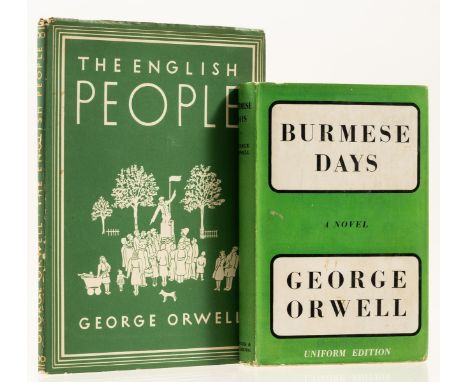 NO RESERVE Orwell (George) The English People, first edition, plates and illustrations, light browning to endpapers, original