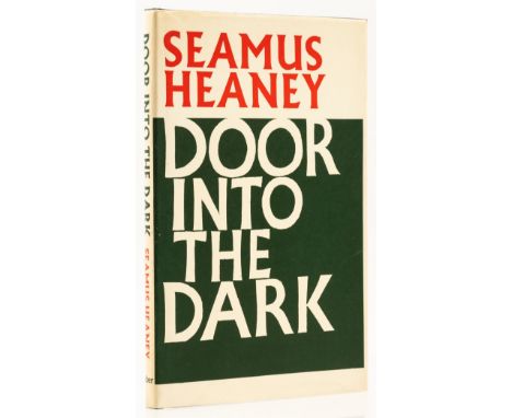 Heaney (Seamus) Door into the Dark, first edition, original boards, dust-jacket, light creasing to spine head, short 1cm clos