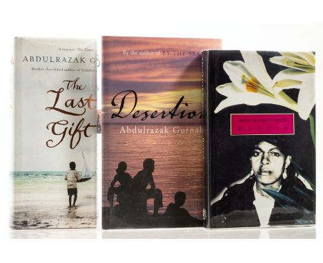 NO RESERVE Gurnah (Abdulrazak) Dottie, 1990; Desertion, 2005; The Last Gift, 2011, first editions, signed by the author on ti