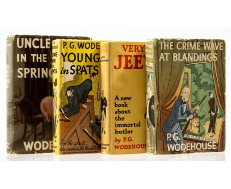 Wodehouse (P.G.) Very Good, Jeeves, first edition, one or two spots to fore-edge straying onto margins, cloth lightly soiled 