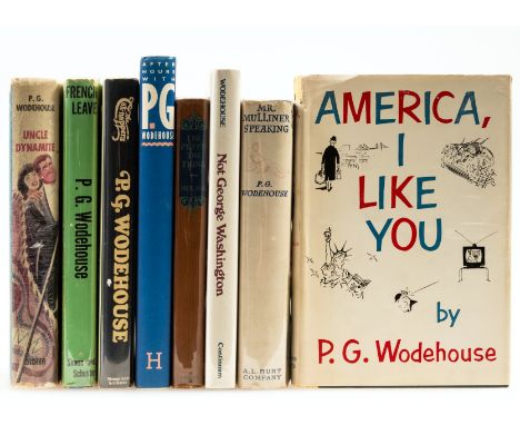 Wodehouse (P.G.) America, I Like You, first edition, signed presentation inscription from the author to David Jasen "for Davi