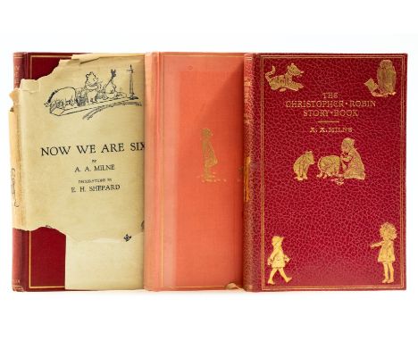 Milne (A. A.) The Christopher Robin Story Book, first edition, deluxe issue, half-title, illustrations by E. H. Shepard, pict