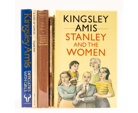 Amis (Kingsley) The Old Devils, first edition, one of 250 copies signed by the author, 1986; A Case of Samples Poems 1946-195