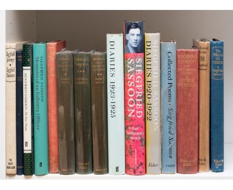 NO RESERVE Sassoon (Siegfried) [The Sherston Trilogy], 3 vol., comprising Memoirs of a Fox-Hunting Man, fourth impression, 19
