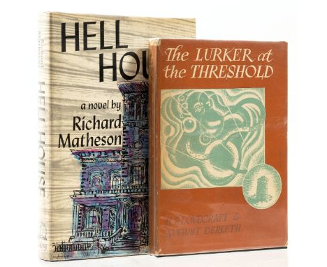 NO RESERVE Lovecraft (H. P.) &amp; August Derleth. The Lurker at the Threshold, jacket with light nicks to extremities, spine