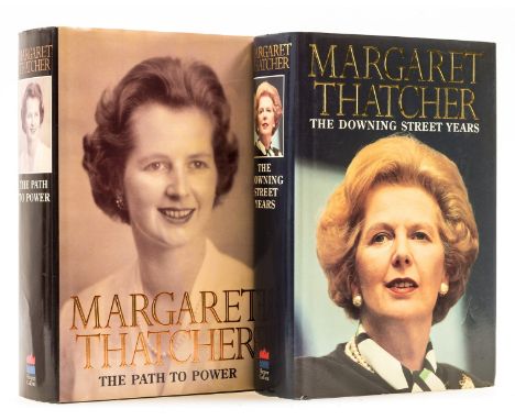 Thatcher (Margaret) The Downing Street Years, first edition, signed bookplate by the author laid down on half-title, 1993; Th