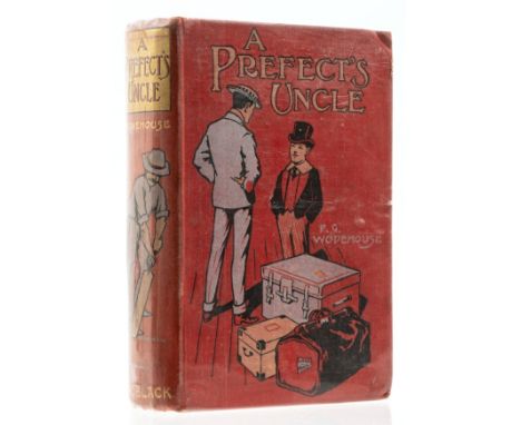 Wodehouse (P.G.) A Prefect's Uncle, first edition, first issue, 5 plates by R.Noel Pocock only (of 8), 1 plate loose, spottin