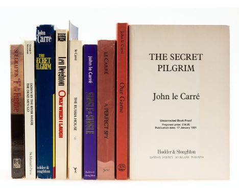 NO RESERVE Le Carré (John) A Perfect Spy, 1986; The Russia House, 1989; The Secret Pilgrim, 1991; Our Game, proof dust-jacket