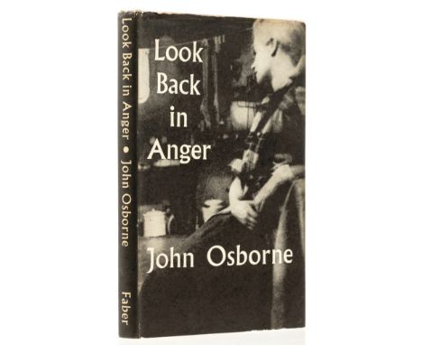 NO RESERVE Osborne (John) Look Back in Anger, first edition, Autograph Note signed by the author tipped onto front free endpa