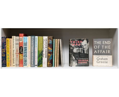 Greene (Graham) The Third Man and the Fallen Idol, usual light browning to half-title and endpapers, jacket creased with chip